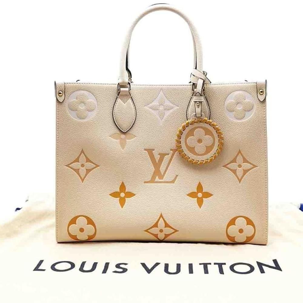 Louis Vuitton Tote Bag On The Go MM Leather - Picture 1 of 9